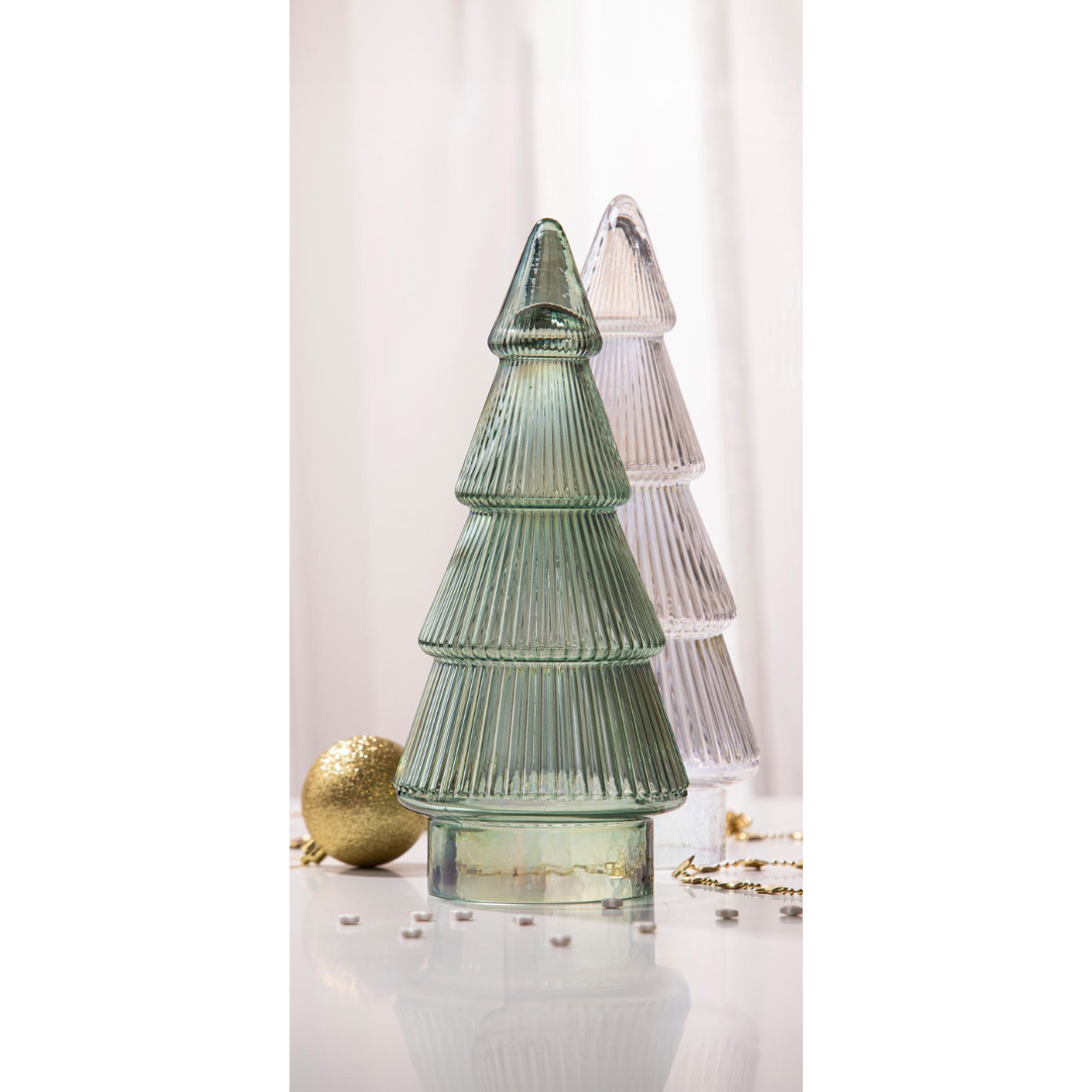 Ladelle Comet Christmas Tree 30cm Green Tealight