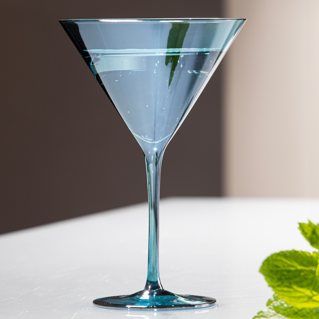 Tempa Verity Sapphire 2pk Martini Glass