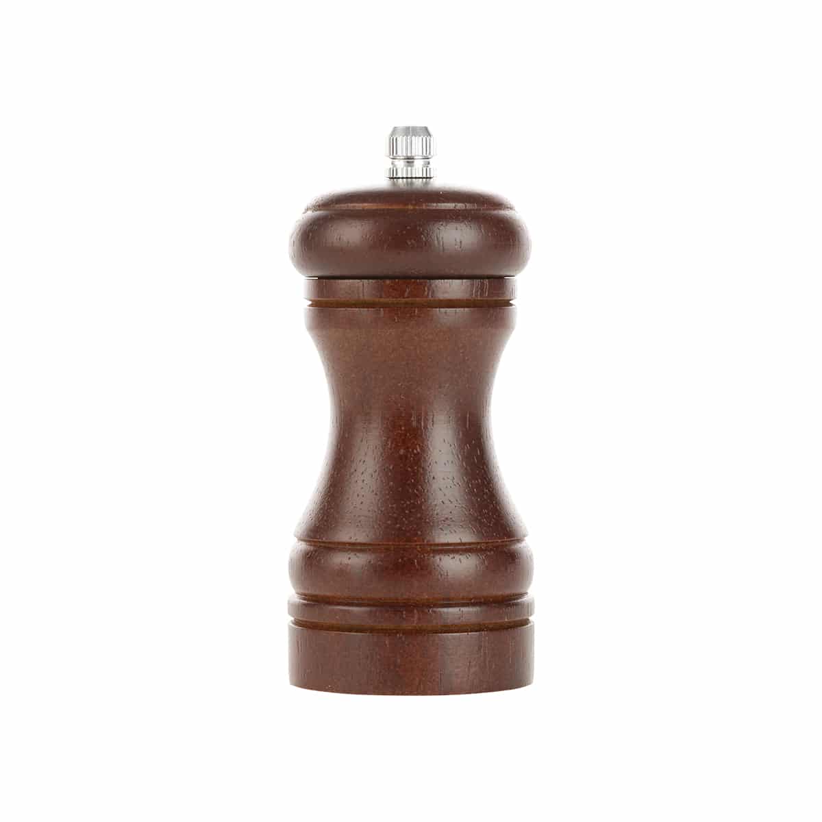 KH HandKraft Wood Pepper Grinder 100mm Dark Brown