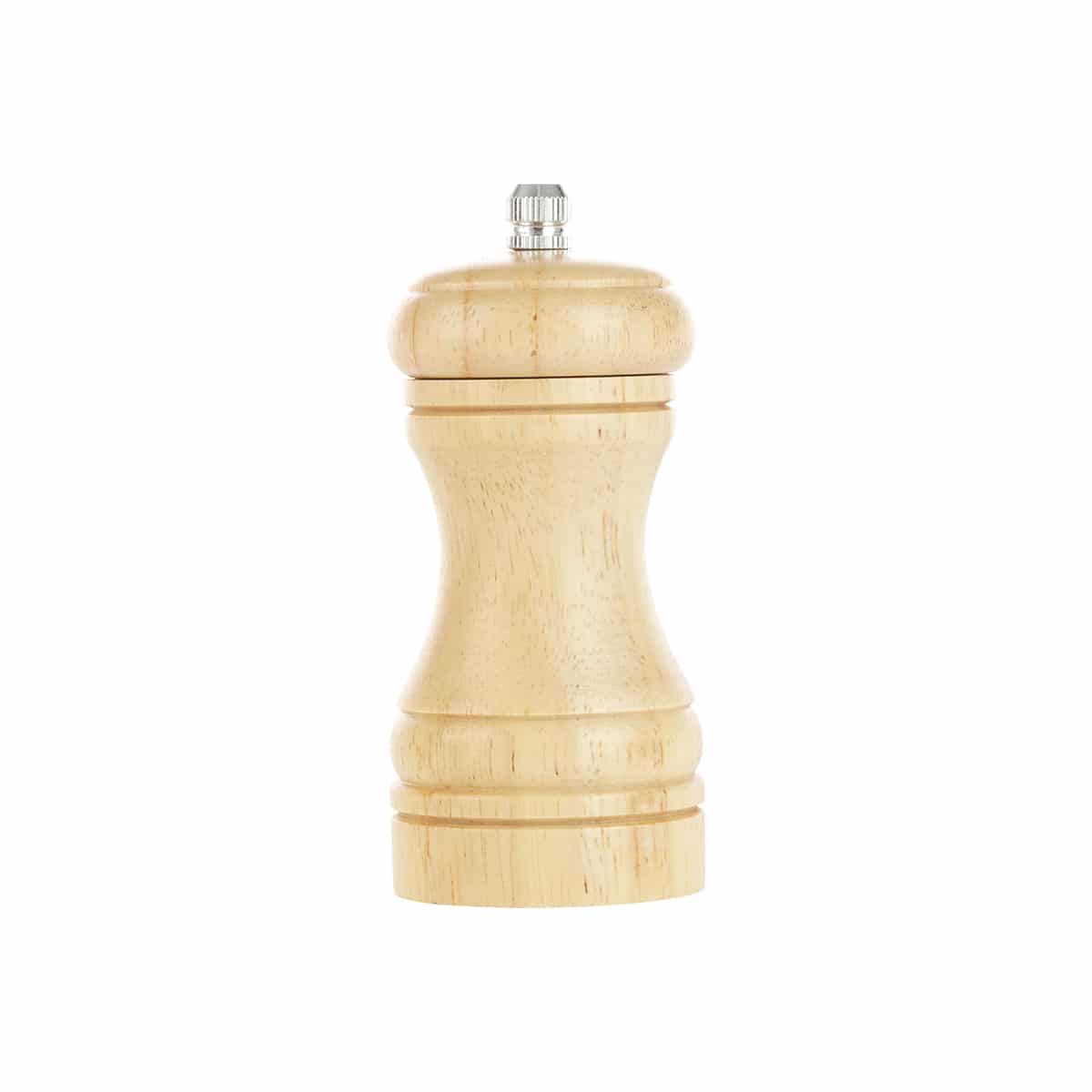 KH HandKraft Wood Pepper Grinder 100mm Light Brown
