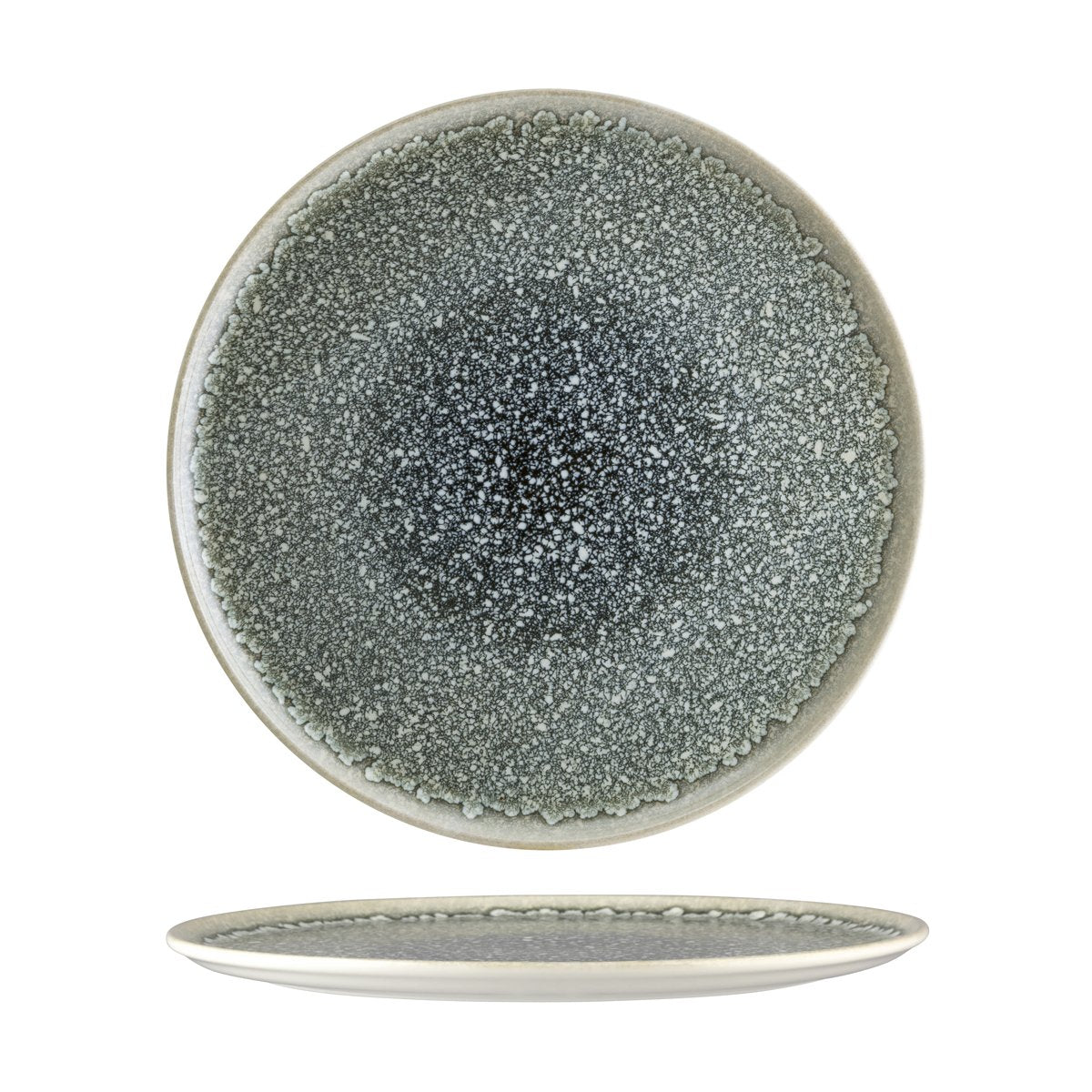 Bonna Thar Black Round Platter 320mm