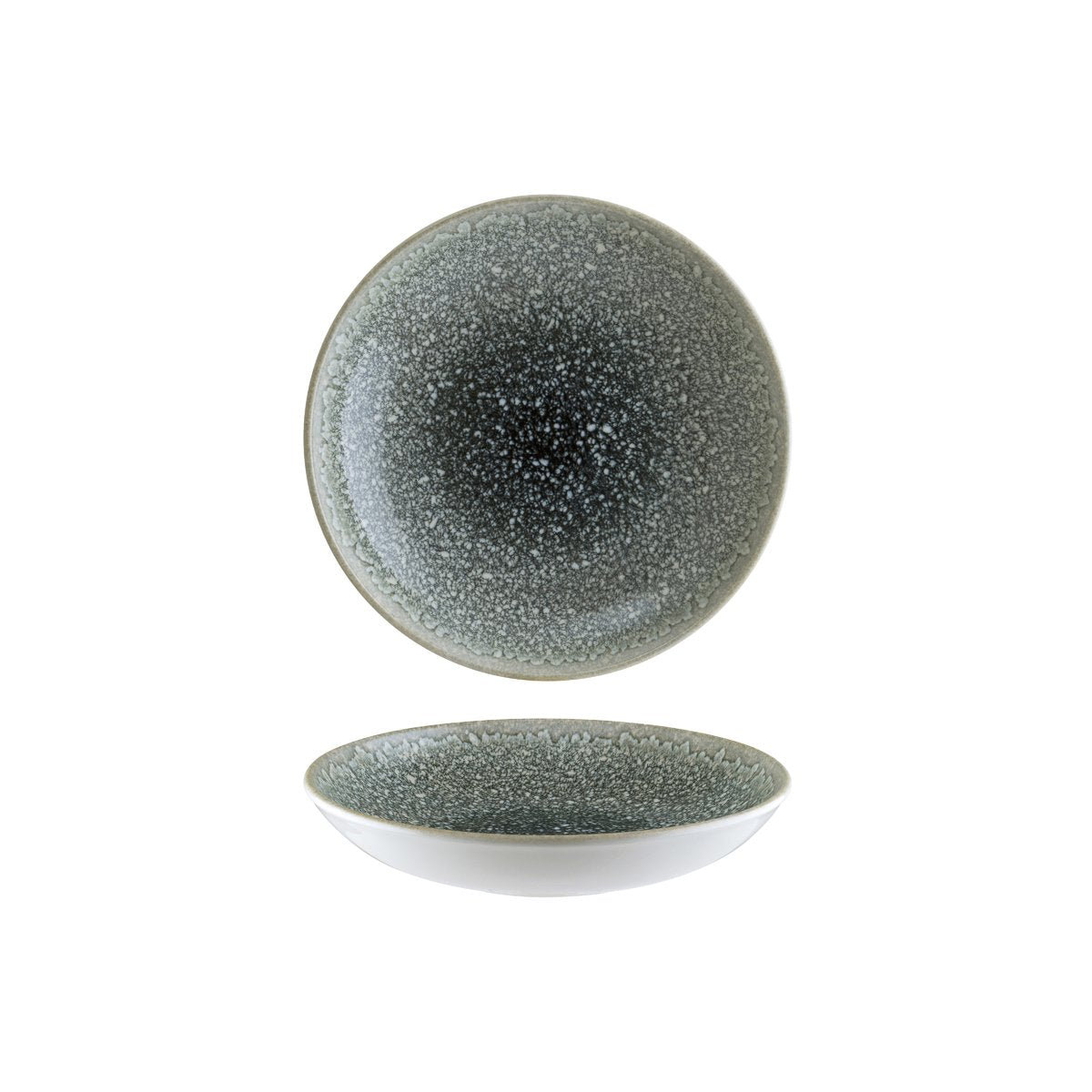 Bonna Thar Black Round Flared Bowl 230x45mm (1000ml)