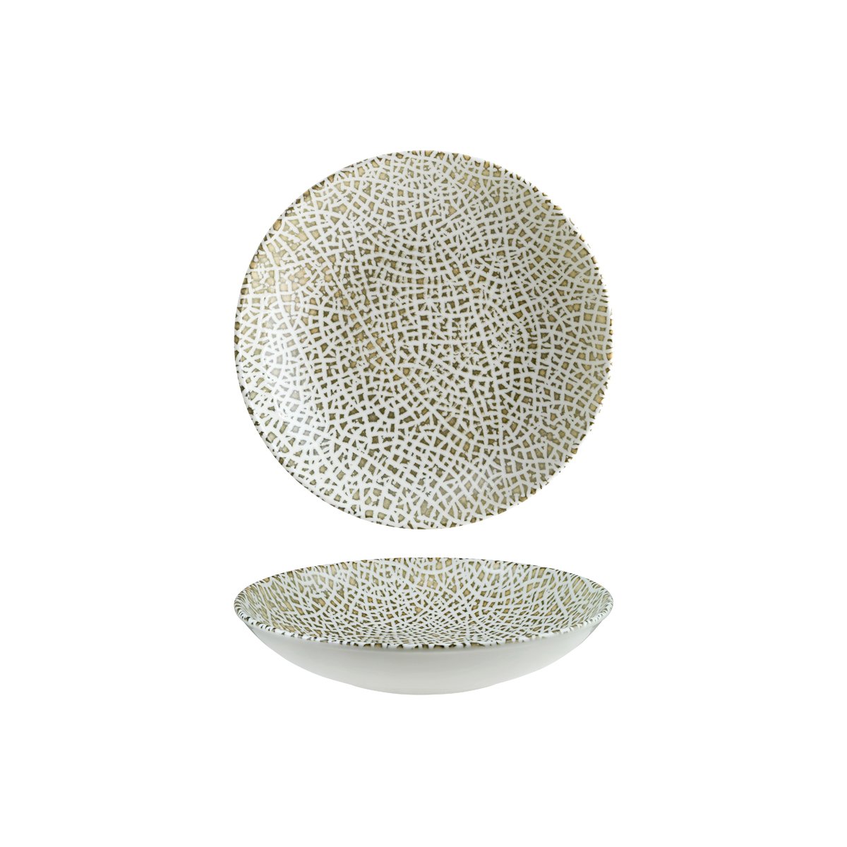 Bonna Lapya Wood Round Flared Bowl 230x45mm (1000ml)