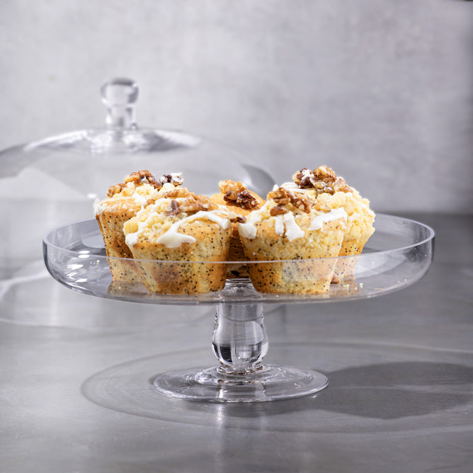 Ladelle Supreme Glass Cake Stand