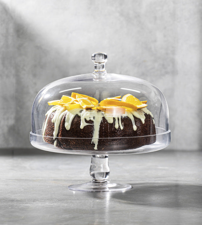 Ladelle Supreme Glass Cake Stand
