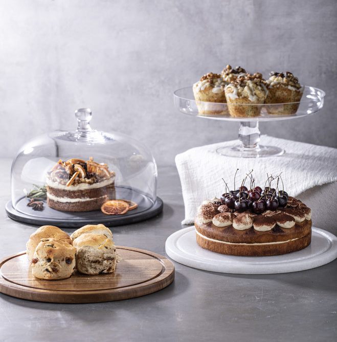 Ladelle Supreme Glass Cake Stand