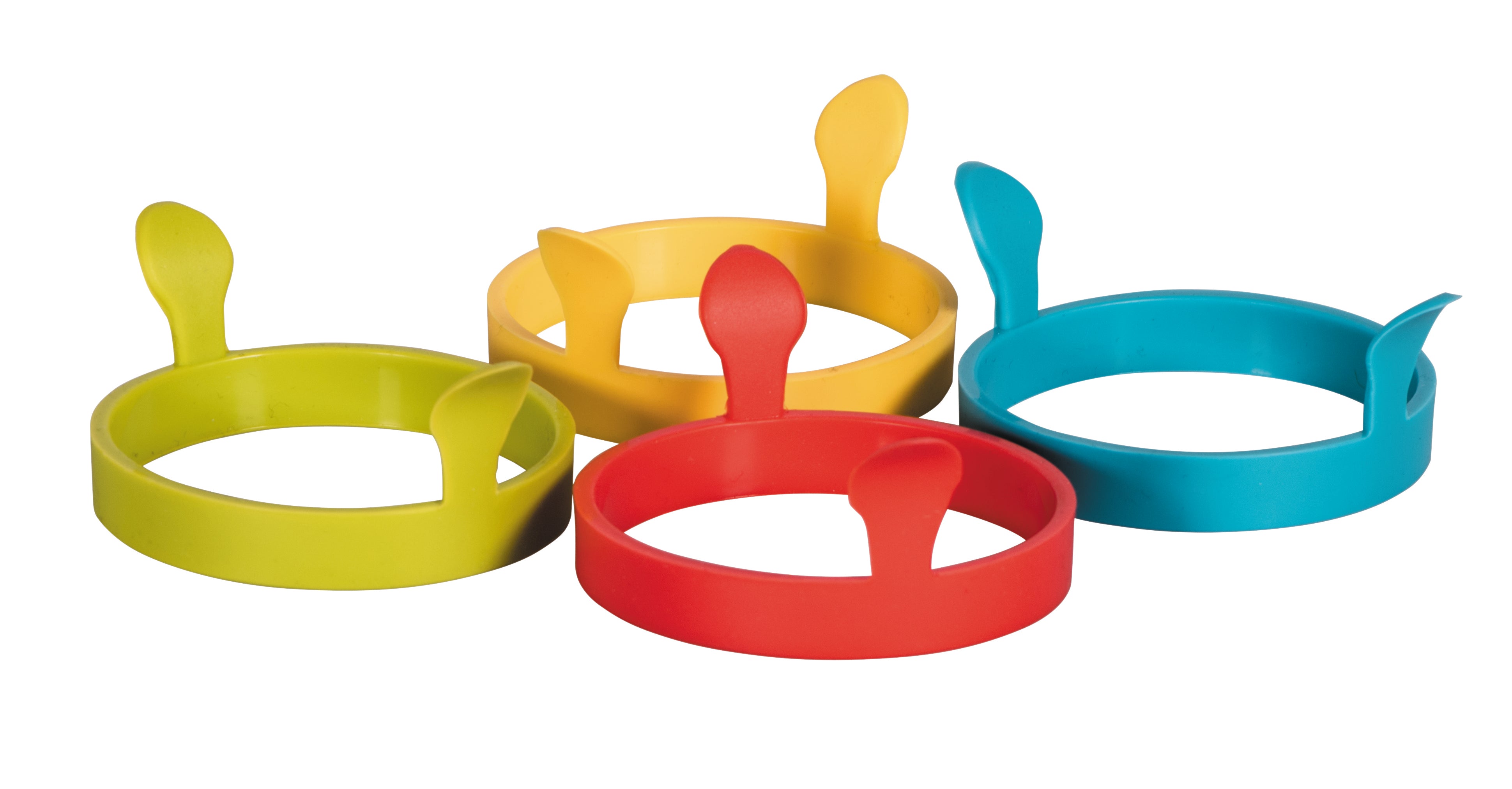 Avanti Silicone Egg Ring with Handle Assorted Colours