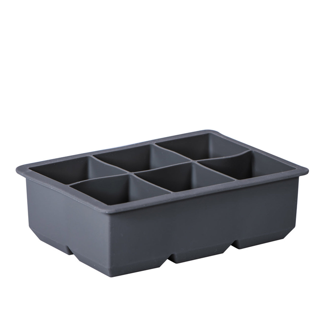 Avanti  Silcone 6 Cup King Ice Cube Tray - Charcoal