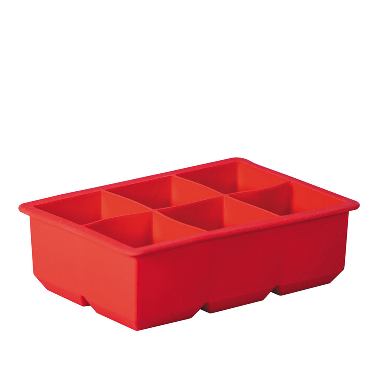 Avanti  Silcone 6 Cup King Ice Cube Tray - Red