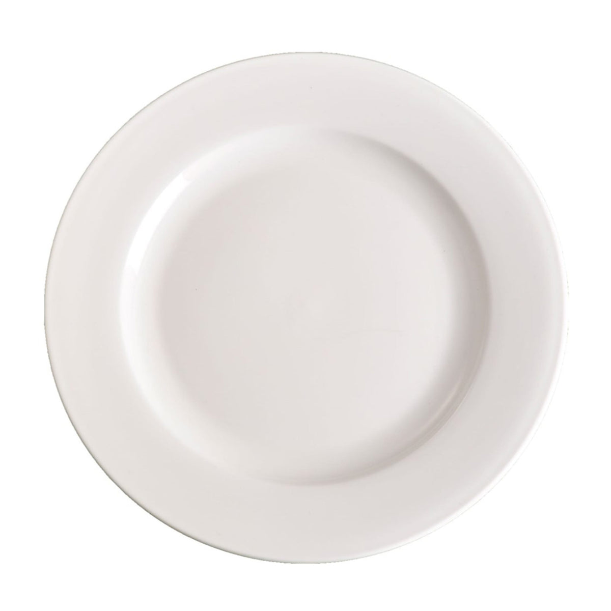 Essentials Collection Basics Round Plate 28cm White