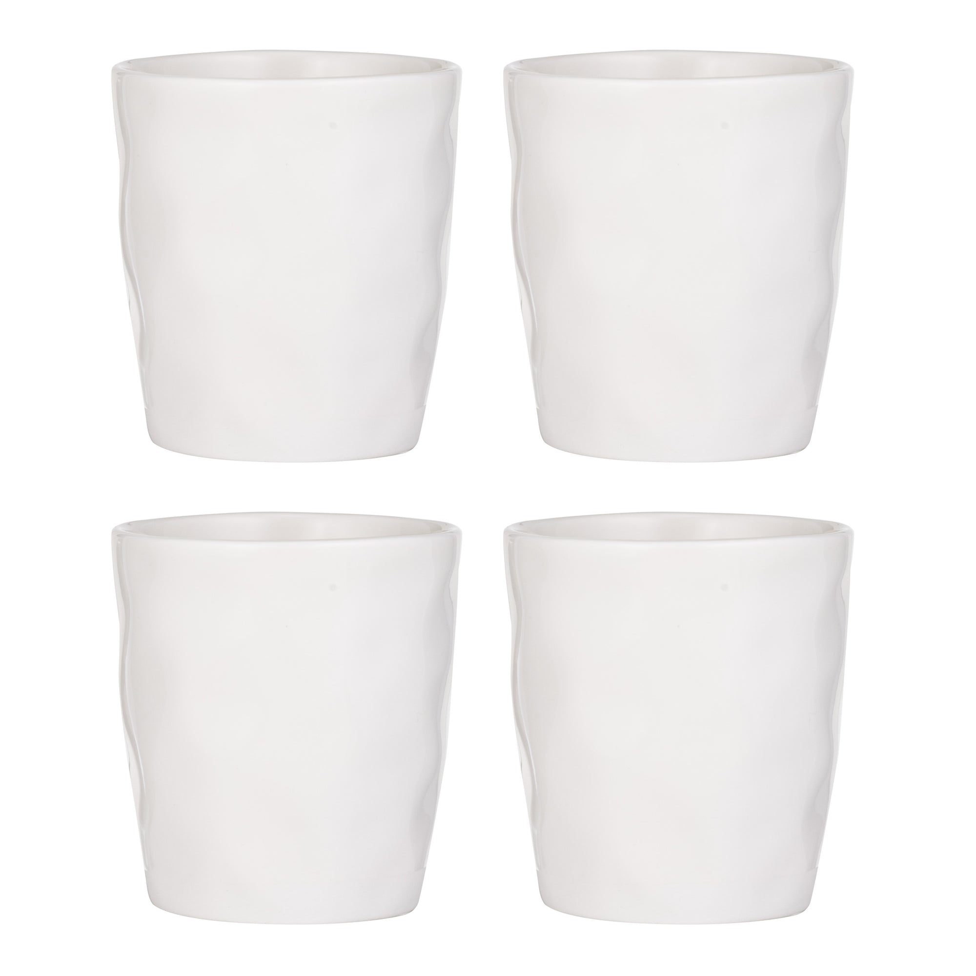 Ladelle Halo Snow 4pk Tumbler