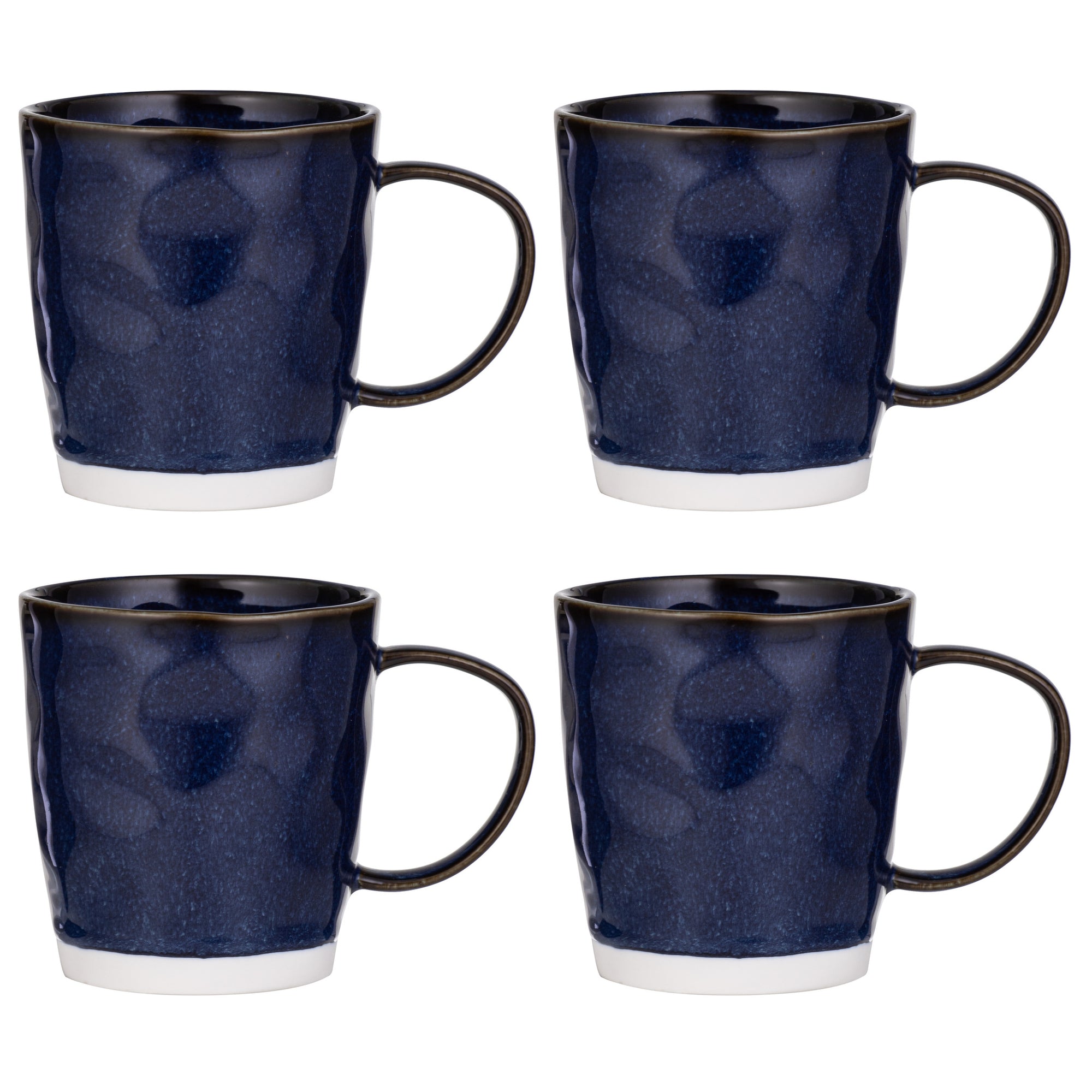 Ladelle Halo Midnight 4pk Mug