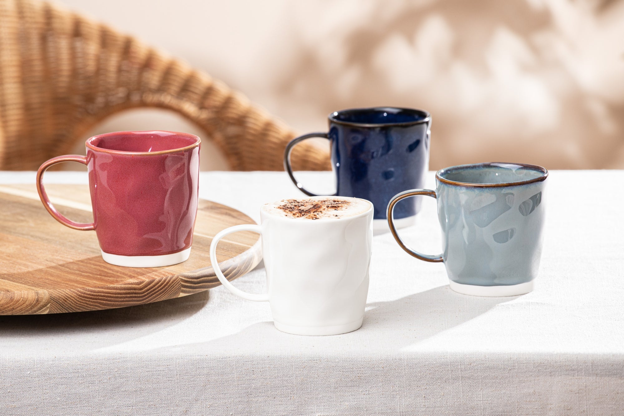 Ladelle Halo Midnight 4pk Mug
