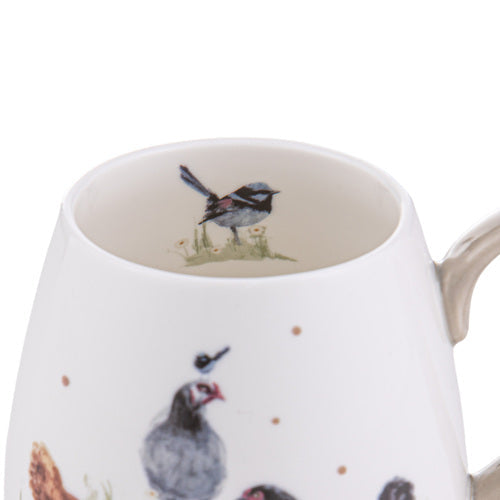 Ashdene Paddock Pals Chicken Queens Mug