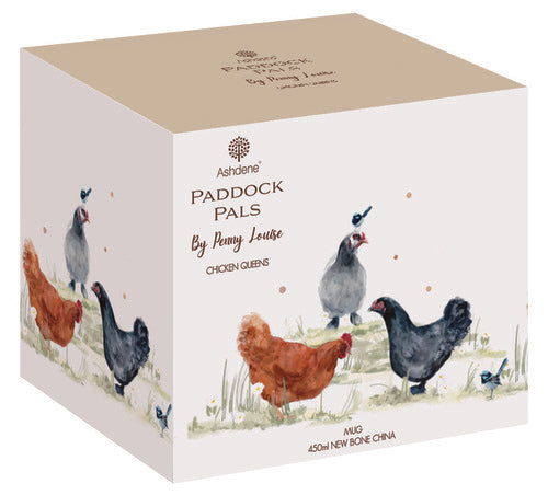Ashdene Paddock Pals Chicken Queens Mug