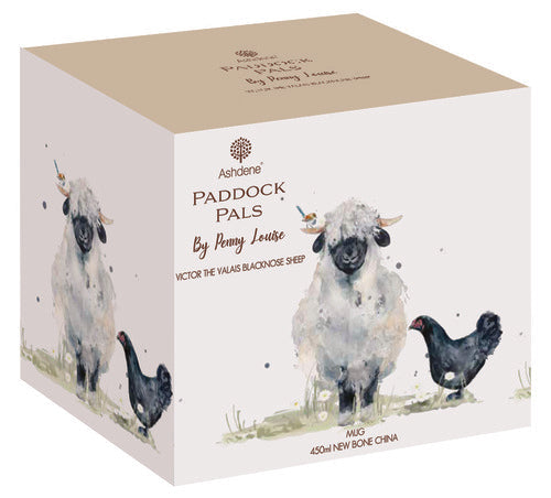 Ashdene Paddock Pals Victor the Valais Blacknose Sheep Mug
