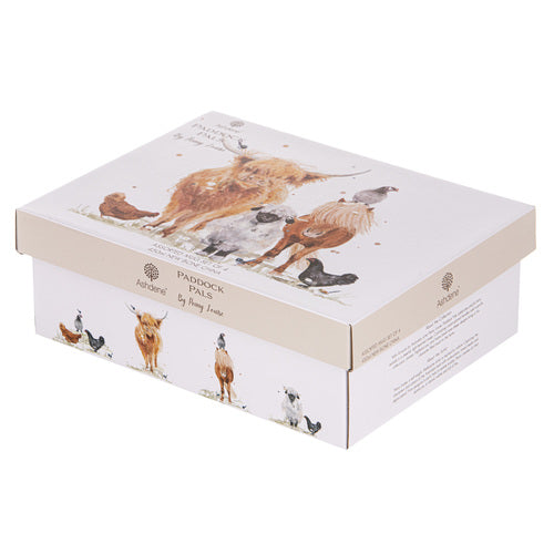 Ashdene Paddock Pals Assorted 4pk Mug