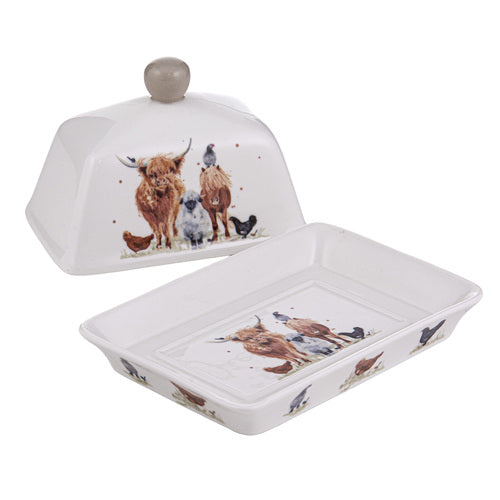 Ashdene Paddock Pals Butter Dish