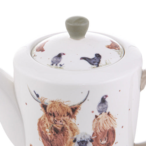 Ashdene Paddock Pals 900ml Infuser Teapot