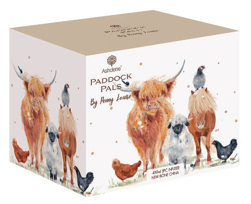 Ashdene Paddock Pals Mug 3 Piece Infuser