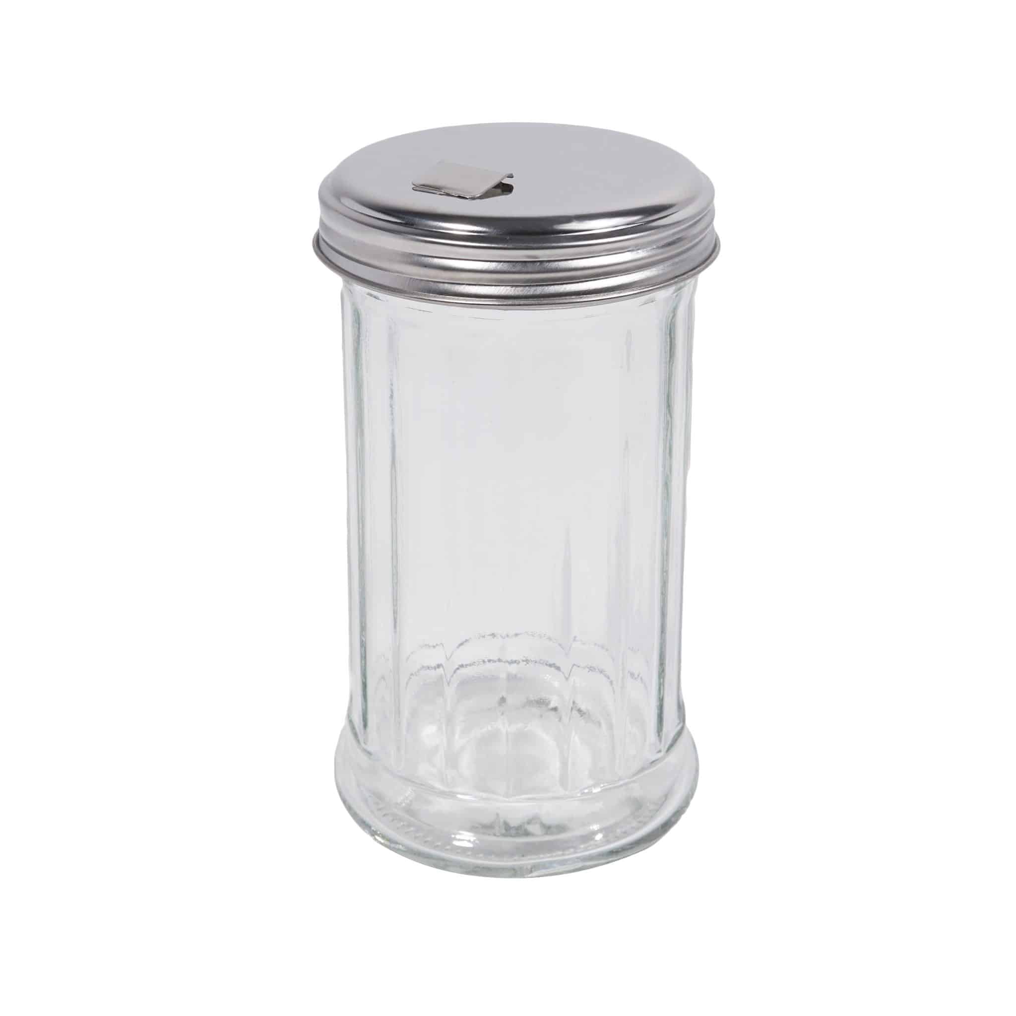 KH KHafe Glass Sugar Dispenser With Flip Top Lid 330ml