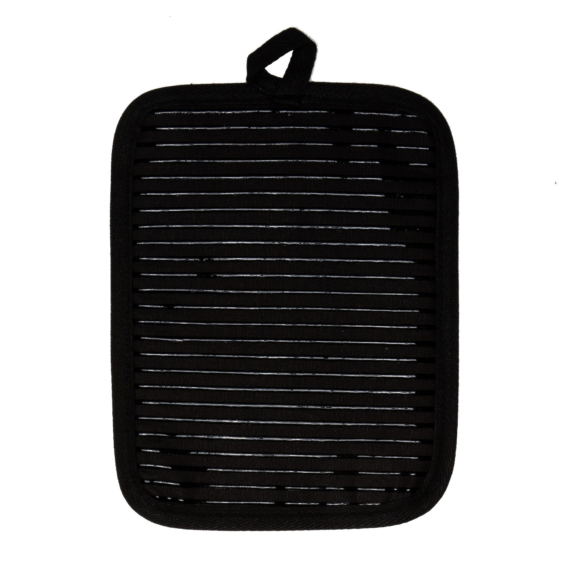 Ladelle Lennox Black 2pk Pot Holder