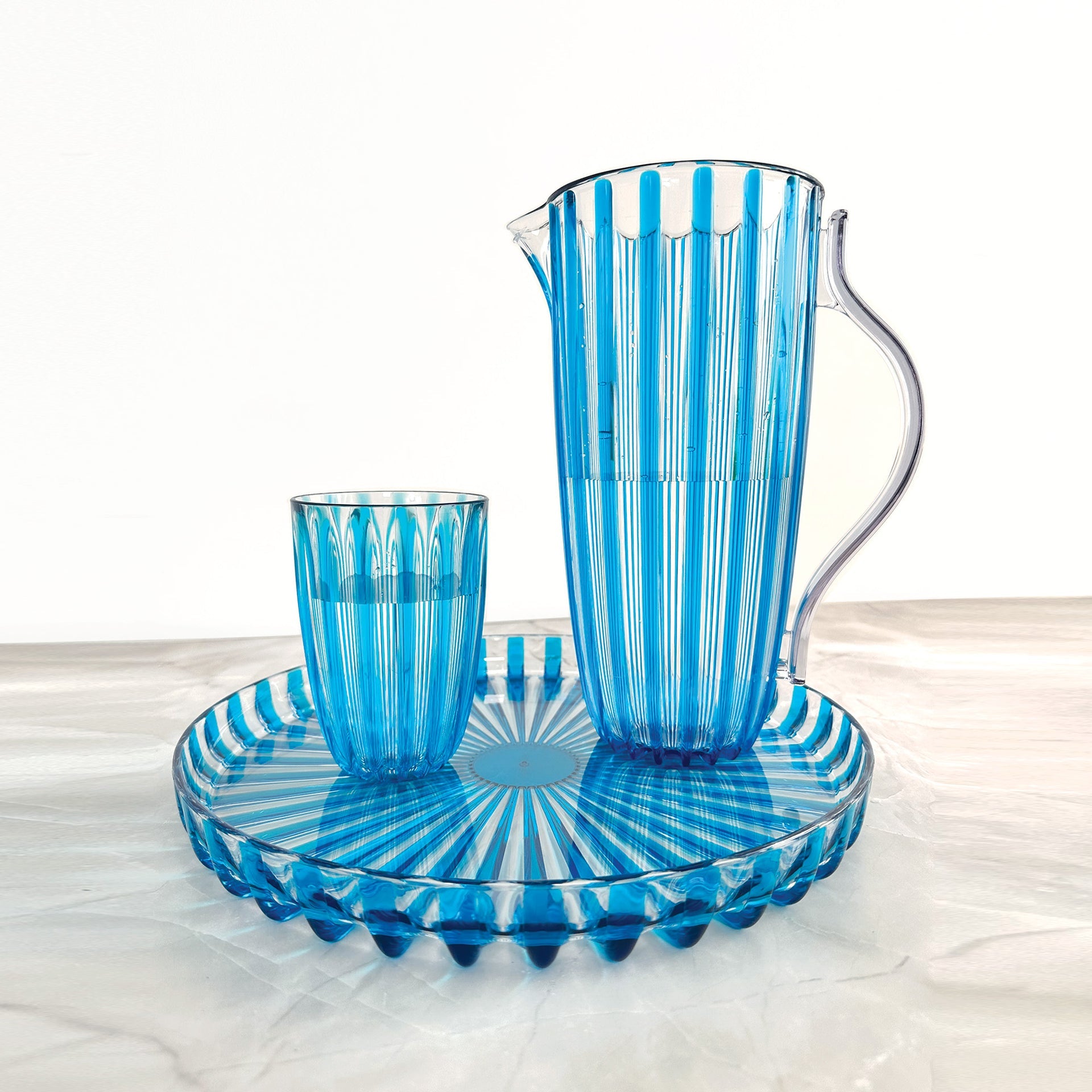 Guzzini Dolcevita Pitcher with Lid - Turquoise