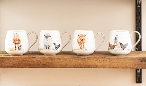 Ashdene Paddock Pals Chicken Queens Mug
