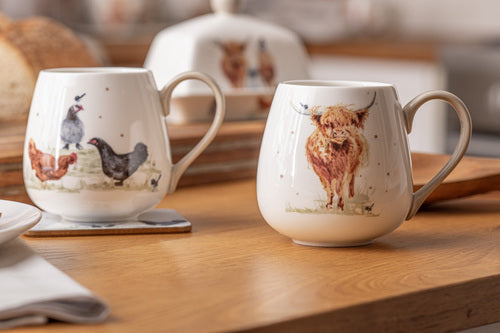 Ashdene Paddock Pals Chicken Queens Mug