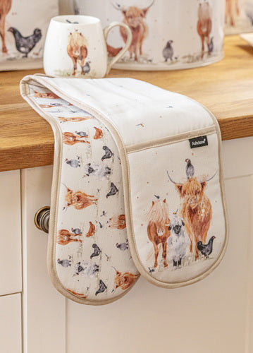 Ashdene Paddock Pals Double Oven Mitt