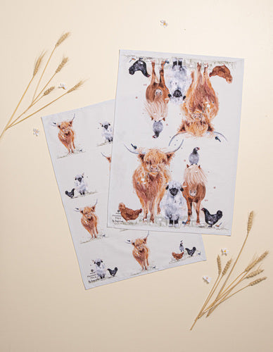 Ashdene Paddock Pals 2pk Kitchen Towel