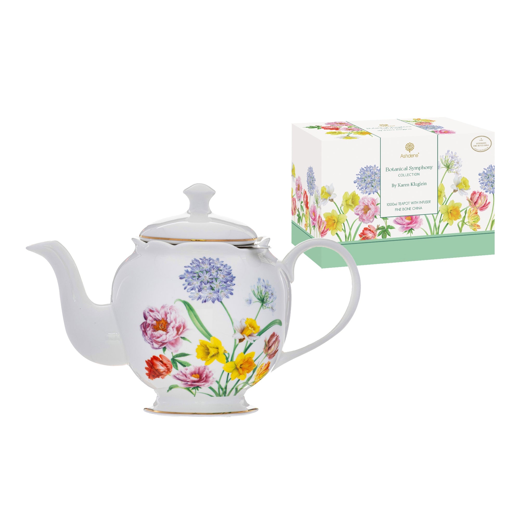 Ashdene Botanical Symphony Teapot