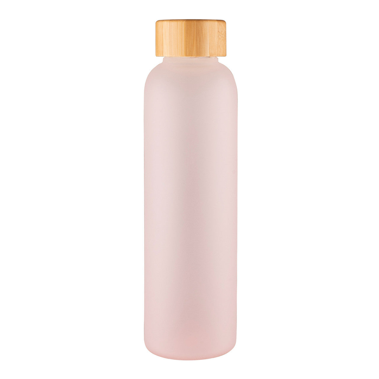Avanti  Velvet Glass Water Bottle - 550ml - Frosted Pink