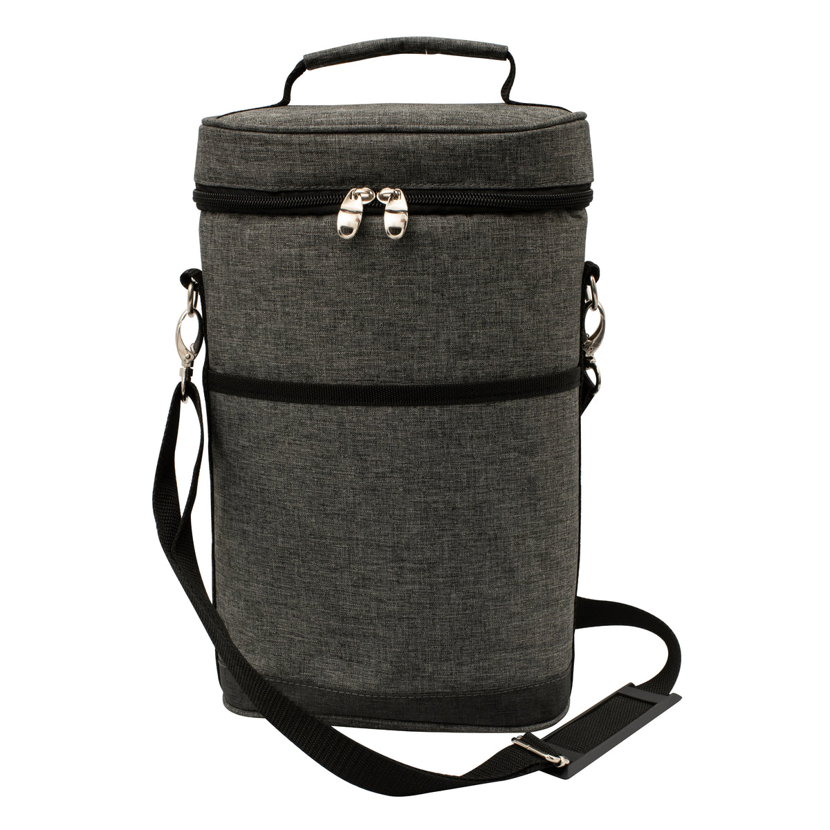 Karlstert Deluxe 2 Bottle Carrier - Charcoal