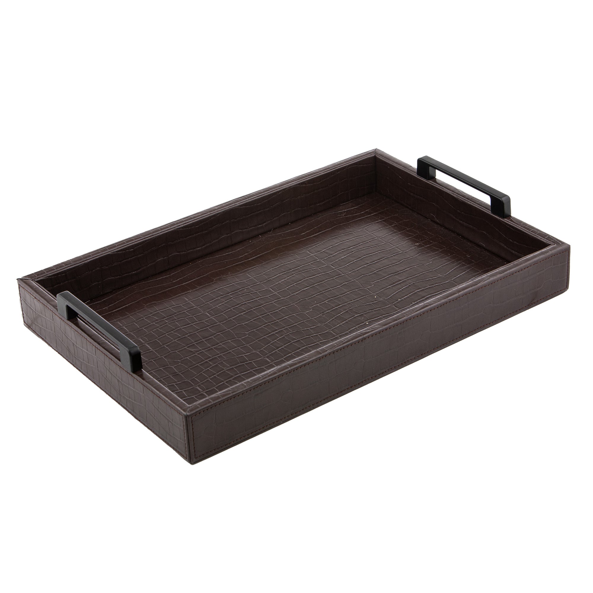 Tempa Giovanni Chocolate Large Rectangle Tray