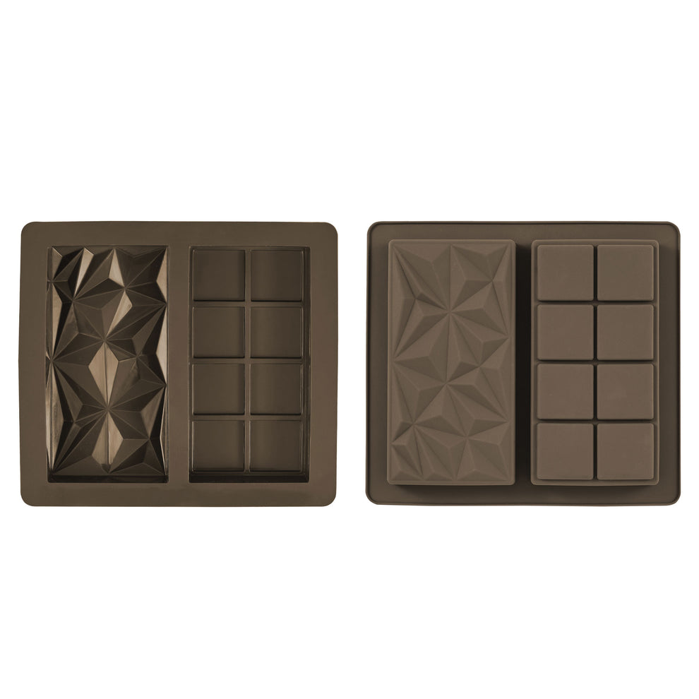 Avanti Deep 2 Section Chocolate Mould 21 x 19cm (Set of 2)