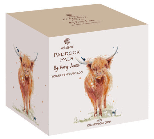 Ashdene Paddock Pals Victoria the Highland Coo Mug