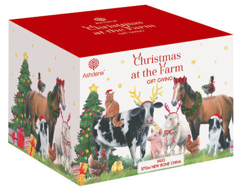 Ashdene Christmas at the Farm Gift Giving Mug