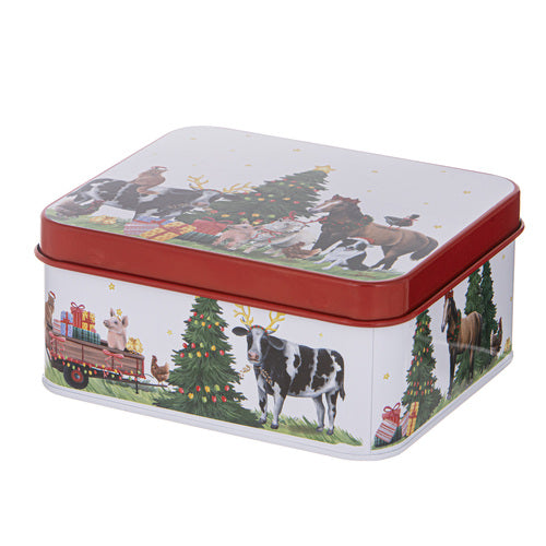 Ashdene Christmas at the Farm Biscuit Tin