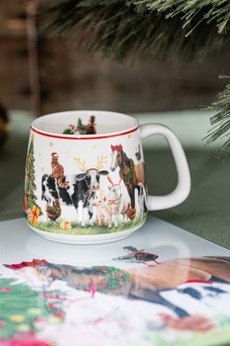 Ashdene Christmas at the Farm Gift Giving Mug