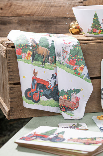 Ashdene Christmas at the Farm 6pk Placemat