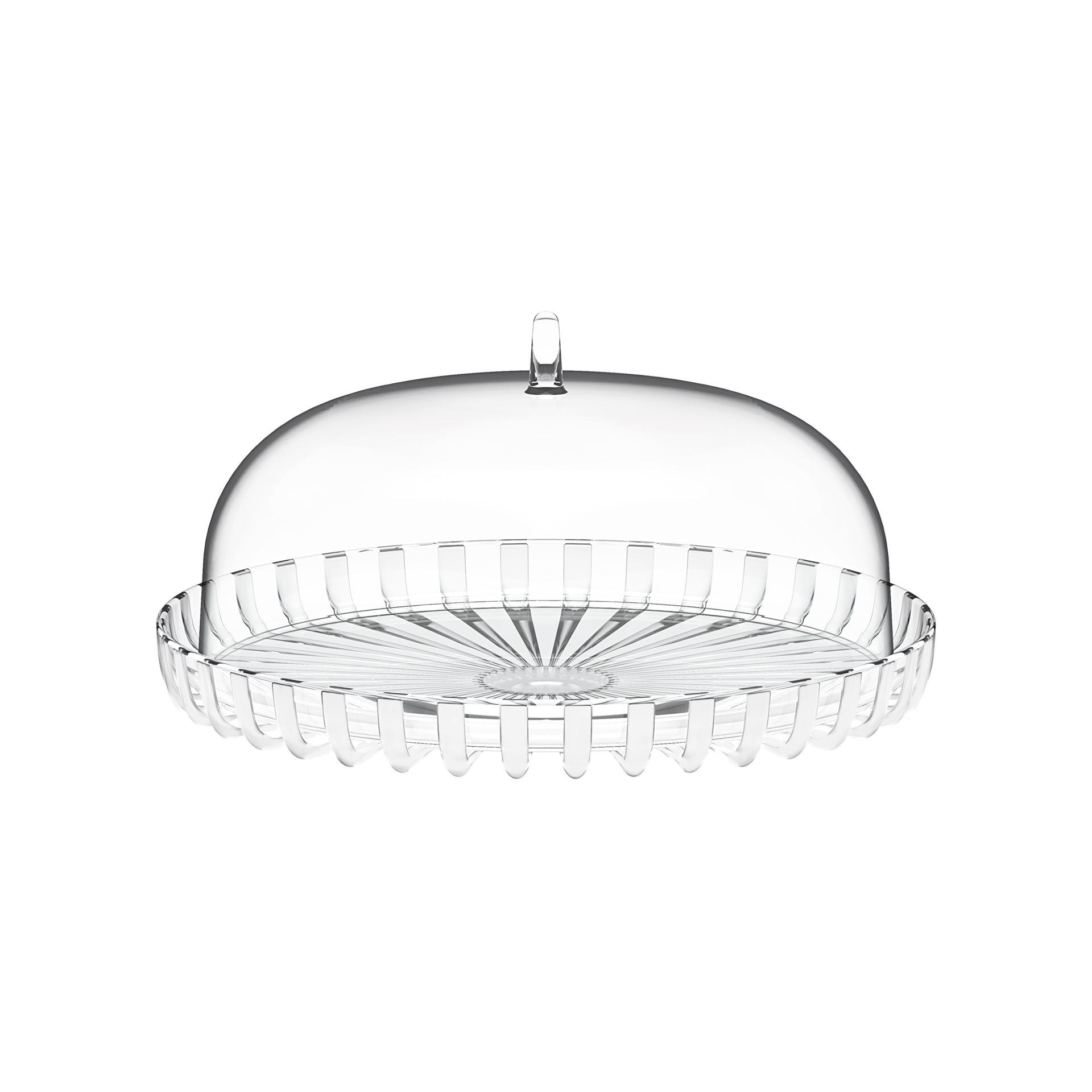 Guzzini Dolcevita Cake Serving Set with Dome - Mother of Pearl