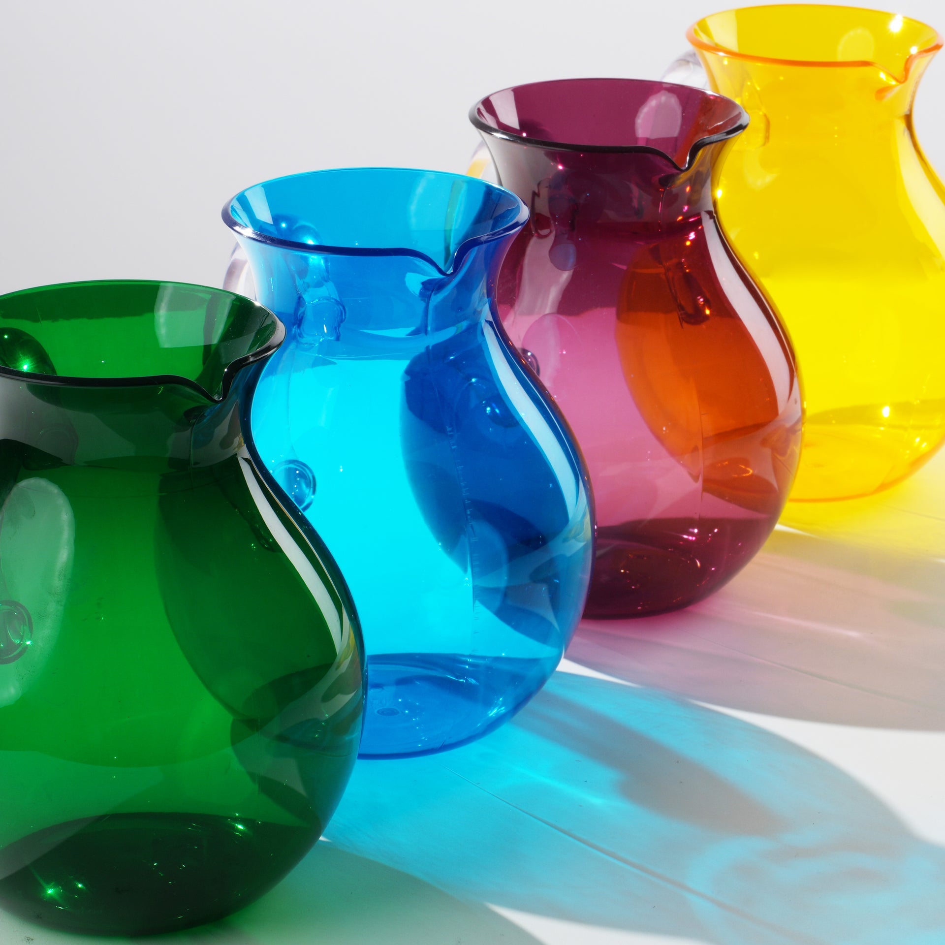 Guzzini Dolcevita Balloon Potbelly Pitcher - Emerald