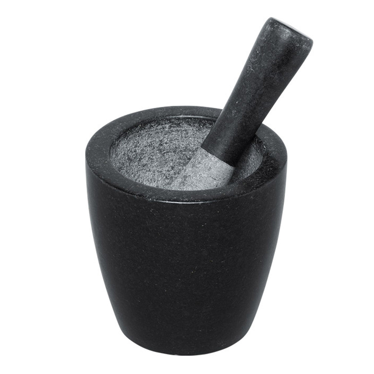 Avanti  Conical Mortar And Pestle - 13cm - Black