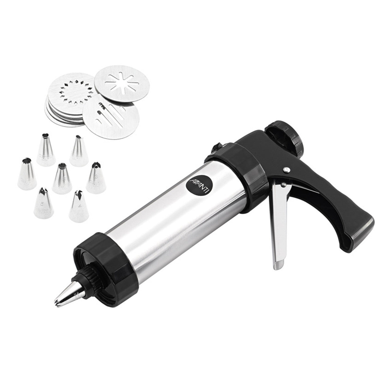 Avanti  Cookie Press And Icing 17 Piece Set