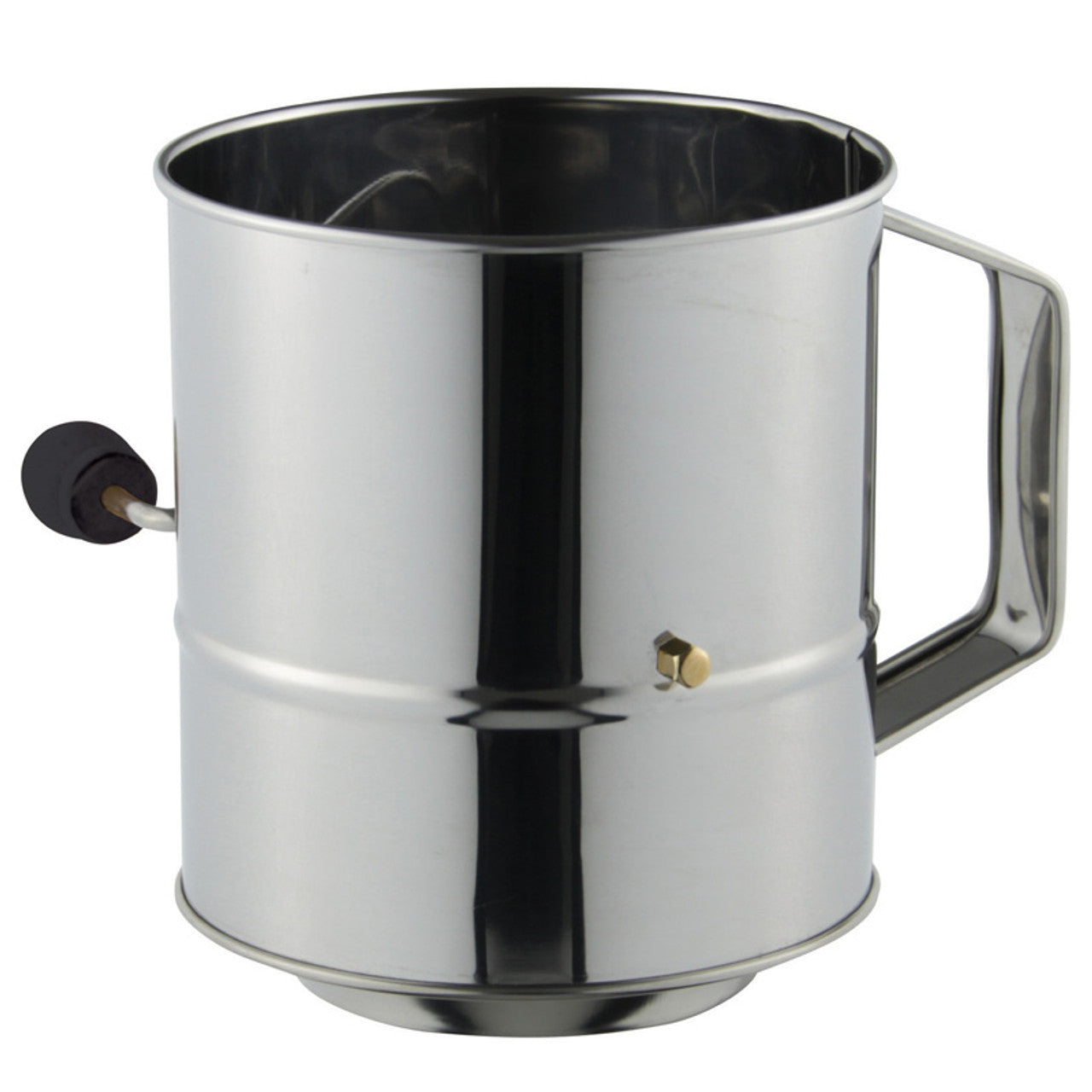Avanti  Stainless Steel Crank Handle Flour Sifter - 5 Cup