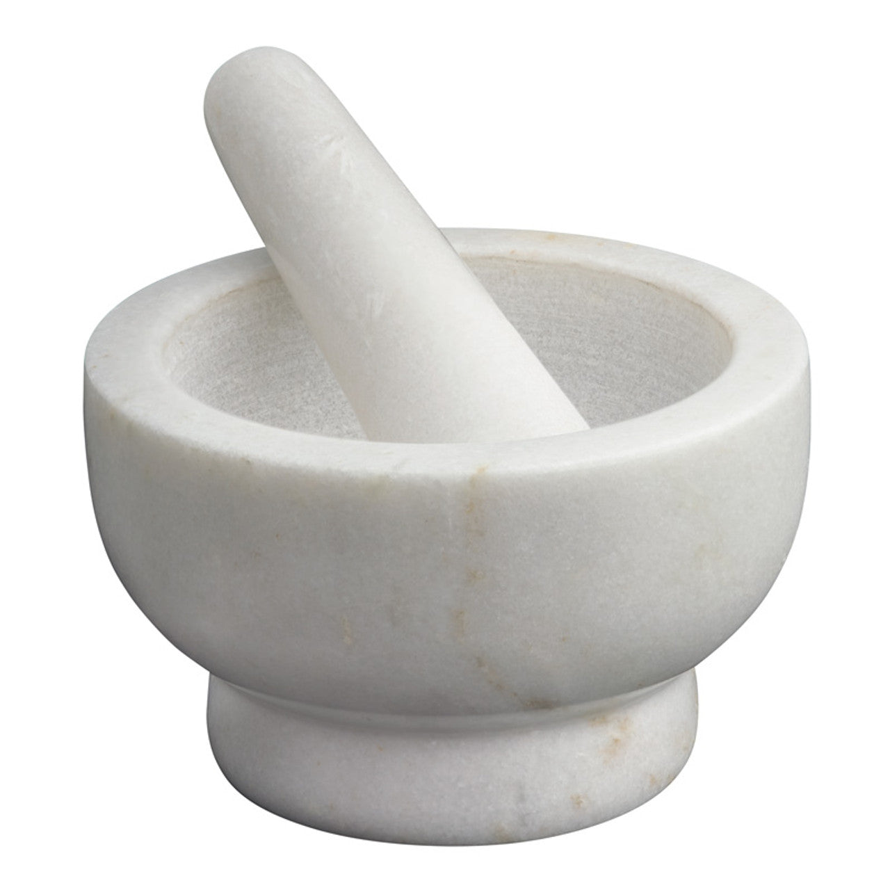 Avanti  Marble Footed Mortar And Pestle - White