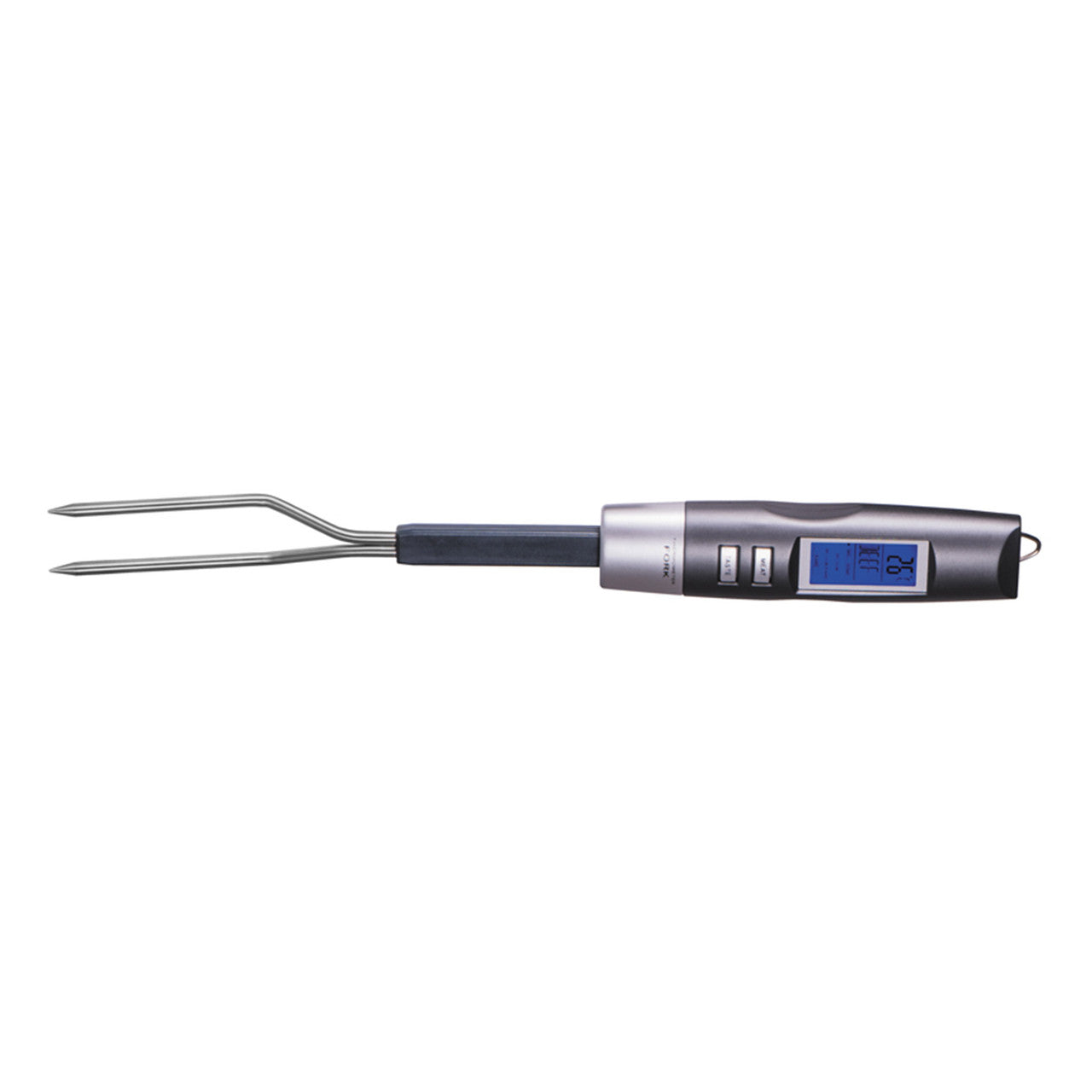 Avanti  Bbq Fork With Pre-Programmed Digital Themometer - Grey