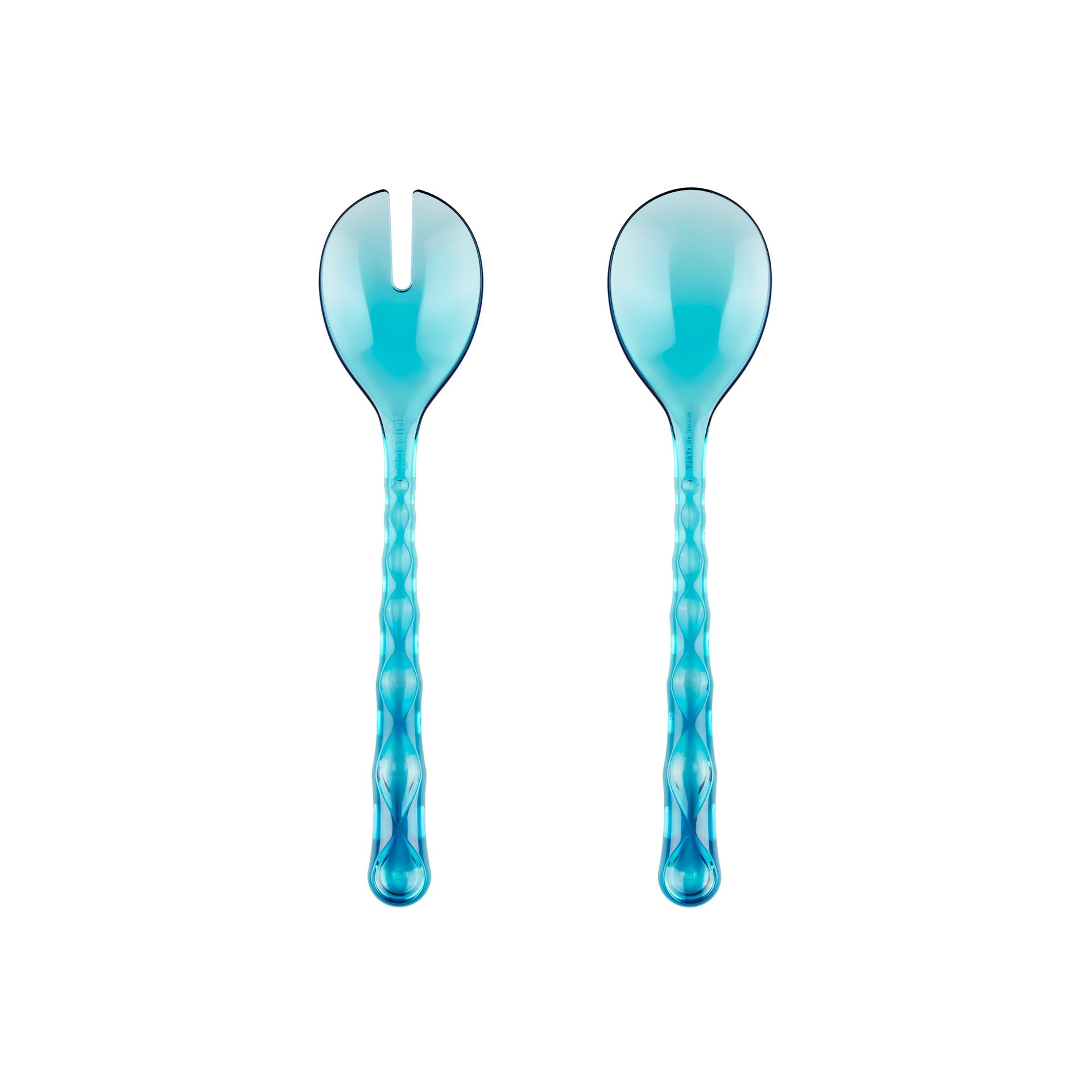 Guzzini Vanity Air Salad Servers - Sea Blue