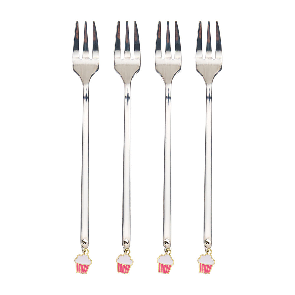 Annabel Trends Party Forks 4pc Lemons